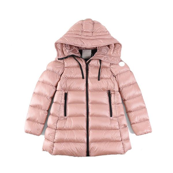 

monclairer winter arm badge women down jacket fashion designer hooded puffer jacket women warm coat size 1--4, Black