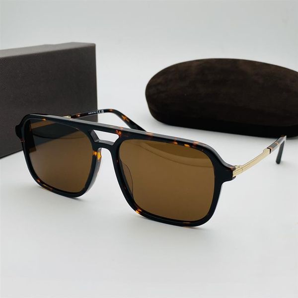 

990 havana brown pilot sunglasses for men driving glasses sun shades sonnenbrille uv400 protection eyewear328s, White;black