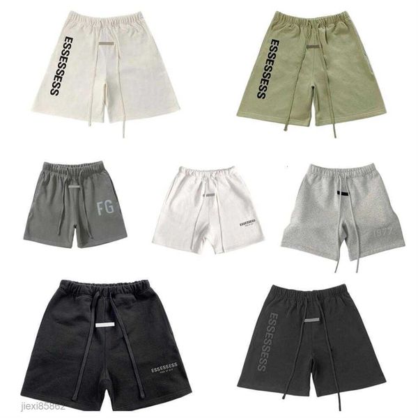 

summer mens shorts designer casual comfortable womens short clothing pure cotton sports hip hop streetwear size s-xl, White;black
