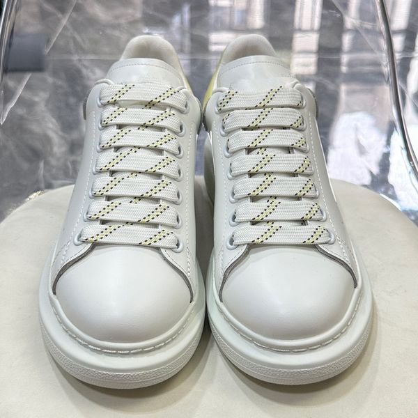 

casual shoes women travel leather lace-up sneaker cowhide fashion lady flat designer running trainers letters woman shoe platform men gym sn, Black