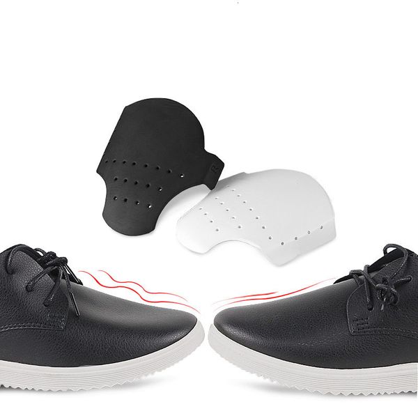 

shoe parts accessories 1 pair anti crease washable protector bending crack toe cap support shoe stretcher lightweight keeping sports shoes 2, White;pink
