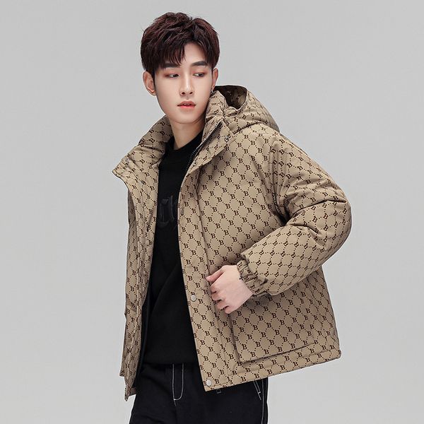 

mens jacket women down parkas letters printed coats men puffer jackets clothing outwear windbreaker winter couple designer, Black