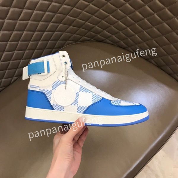 

2023 new designer casual shoes white black pink blue red calf leather lace-up sneaker rubber sole trainers flatplatform sneakers rd2208010 3