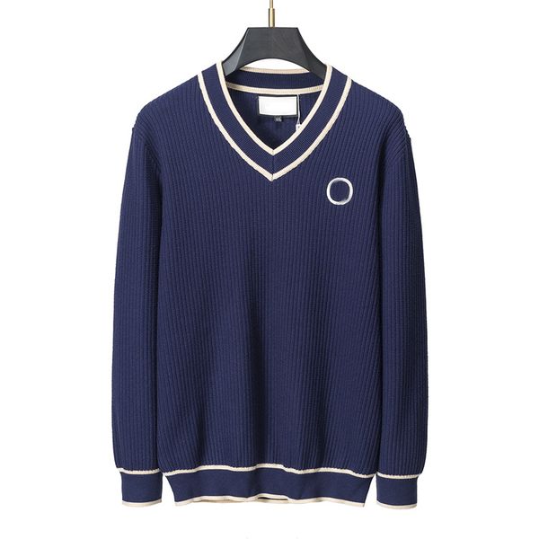 

new fashion brand sweater for mens pullover o-neck slim fit jumpers knitred woolen winter sweater striped fashion men, White;black