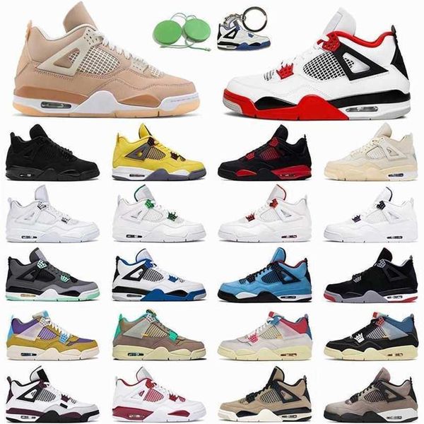 

mens womens shoes jumpman 4 4s basketball trainers designer shoes university blue white oreo black cat black canvas sail red thunder infrare