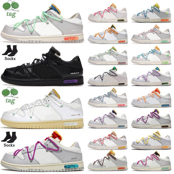 

designer ow men women running sports shoes no.1-50 lot the offes white low skate university blue pine green lots 20 fragment skate trainers