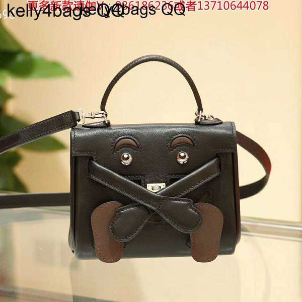 

designer kellies outdoor hanbags genuine leather 5a quality vip director full hand sewn swift cowhide handheld kelly millennium doll black h