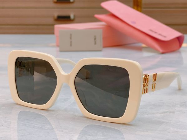 

high version sunglasses square frame mi u sunglasses mu 10ys designer of luxury eyewear for men and women, White;black