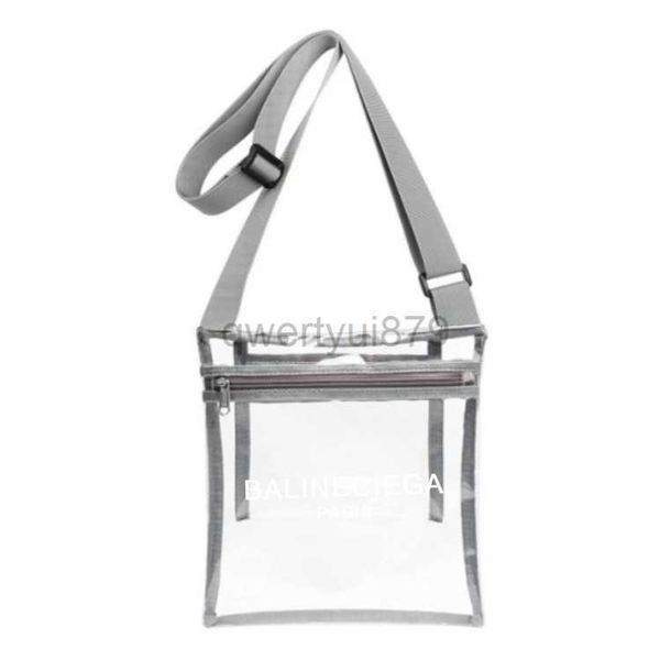 

sell clear bags transparent pvc tote bag designer bag messenger bag handbag single shoulder crossbody bagqwertyui87922