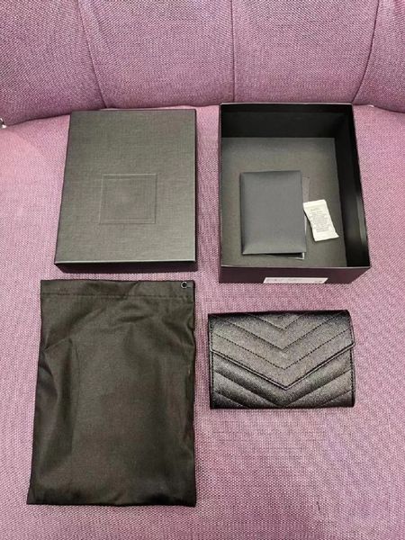 

10a super original quality genuinel leather mini wallet womens luxurys designers wallet classic quilting purese credit card holder passport, Red;black