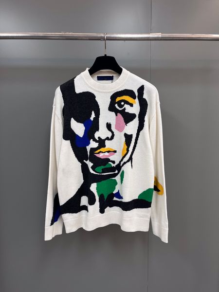 

intarsia cashmere wool crewneck luxurious wool sweater fashionable unquestionable quality on-body effect available in sizes m-xxxl at boutiq