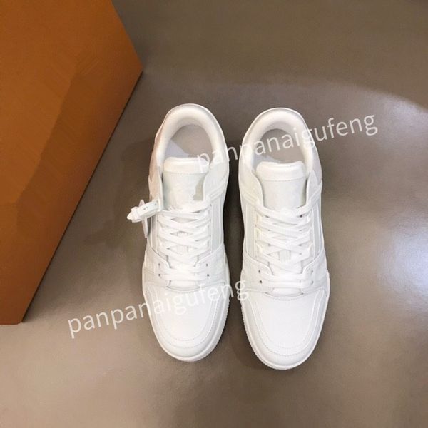 

women designer casual shoes white black pink blue green red calf leather lace-up sneaker rubber sole trainers flatplatform sneakers rd220803