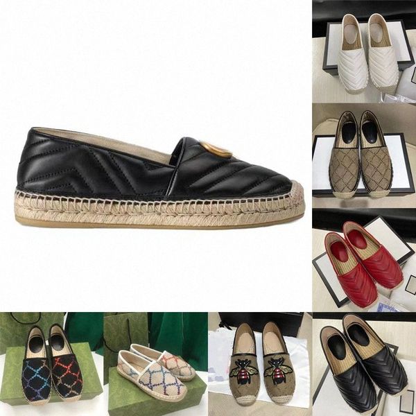 

classic women flat authentic lady leather dress shoes mules princetown lazy slides loafers cowhide metal buckle men printed trample 100% lar, Black
