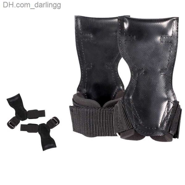 

1 pair weightlifting training gloves for men women fitness sports body building gymnastics gym hand wrist palm protector gloves q230825, Black