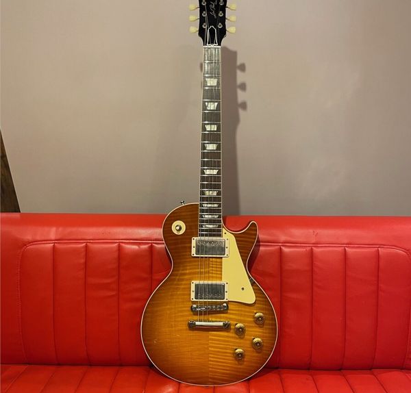 

cs murphy lab 59 paul std light aged dirty lemon electric guitar as same of the pictures