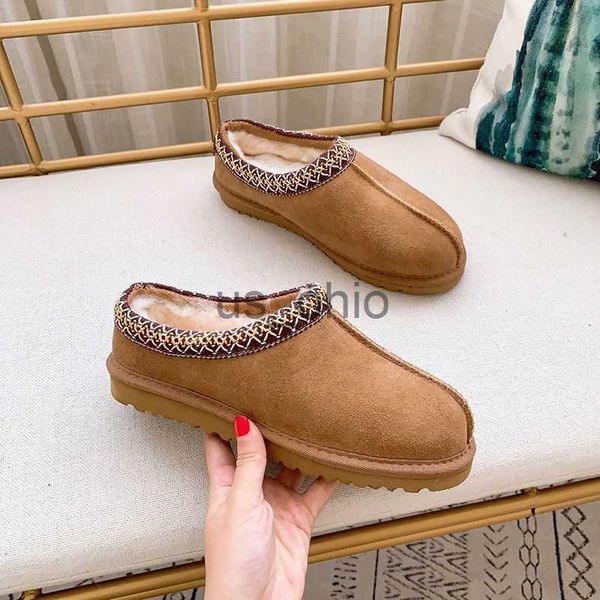 

boots designer australia snow boot women tazz tasman slippers men keep warm and withstand cold ultra mini platform boot shoes suede upper co, Black