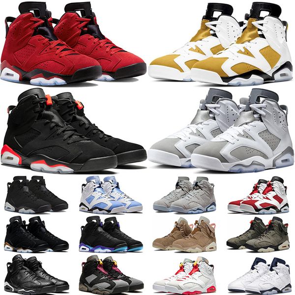 

men women jumpman 6 6s basketball shoes toro bravo yellow ochre cool grey metallic silver black infrared unc aqua dmp mens trainers sneakers