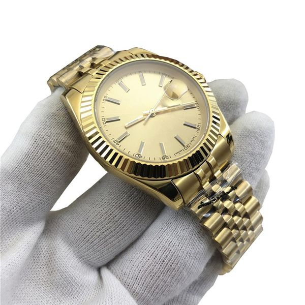 

bbg christmas s orologio uhr regarder date 24 hour 41mm watch automatic watch stainless steels black dial mens sapphire watche270h, Slivery;brown