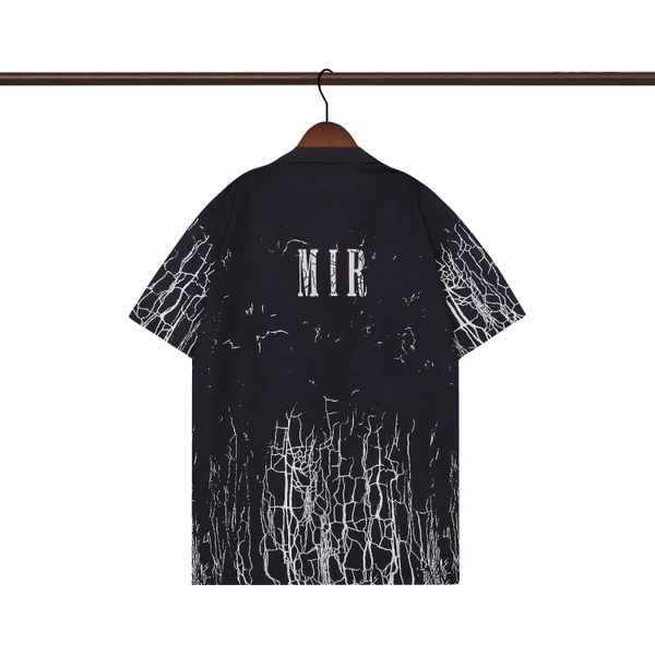 

limited edition amirs designer t shirt of 2023 rabbit year new couples tees street wear summer fashion shirt splash-ink letter print design, White;black