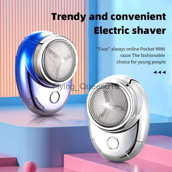 

Mini Electric Shaver For Men Pocket Size Washable Rechargeable Portable Cordless Trimmer Knive Face Beard Razor Hair Trimmer HKD230825