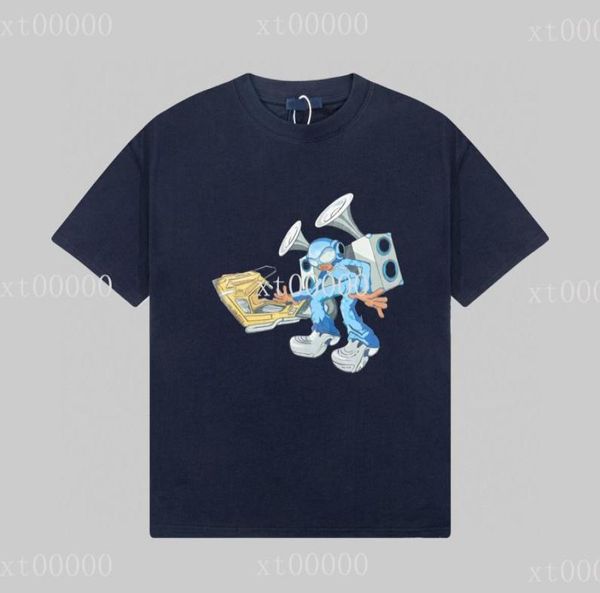 

22ss designer letter printed t shirts tee sweatshirt fashion high street short sleeves summer casual tshirt breathable men women 1098206, Black;brown