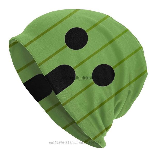 

beanie/skull caps skullies beanies caps final fantasy cactuar thin hat autumn spring bonnet hats men women's hip hop ski cap l0825, Blue;gray