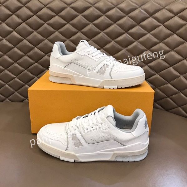 

new women designer casual shoes white black pink blue red calf leather lace-up sneaker rubber sole trainers flatplatform sneakers rd220804 3