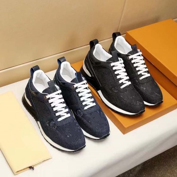 

run away sneakers designer sneakers fashion casual shoes retro splicing sneaker mesh mixed color trainers men women calf leather shoe 09, Black