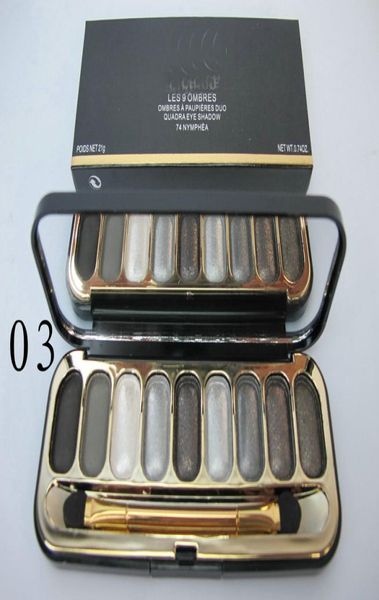 

new makeup 9 colors eye shadow plate 21g in box 1pcs9590206