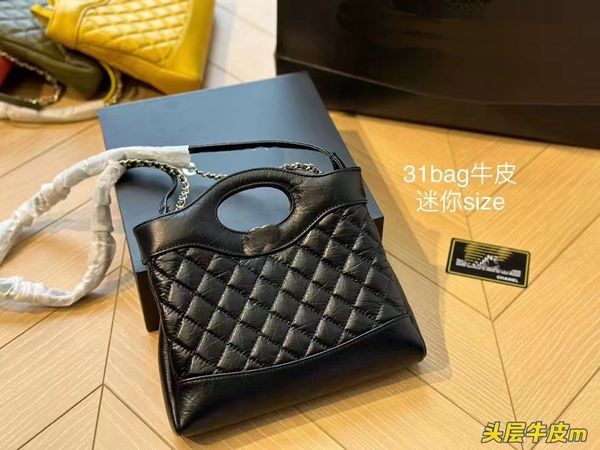 

2023 new popular 31 bags mini leather large-capacity shoulder portable THEO fashion women's armpit Messenger bag women's famous bag series door-to-door delivery