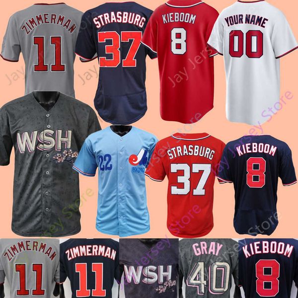 

baseball jersey cj abrams josiah gray stephen strasburg luis garcia carter kieboom dominic smith robles corbin edwards jr. gore dylan crews, Blue;black