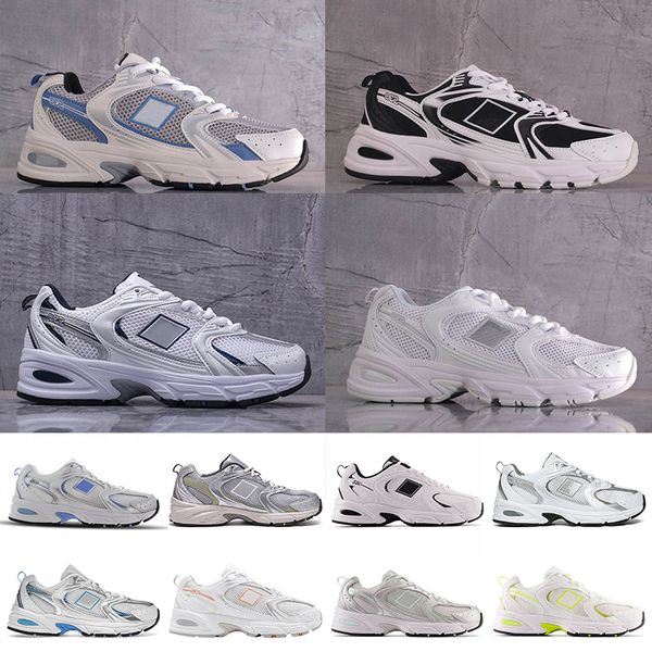 

new fashion designer mens women 530 running shoes white black beige aluminum black grey platform 530s sneakers bb530 athletic trainers sport