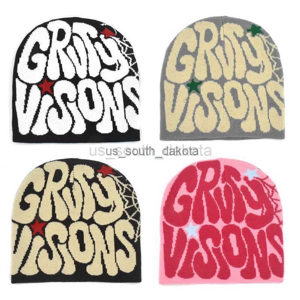 

beanie/skull caps pullover beanie hats men women knitting hats autumn winter ins fashion brand new net red wool hats fashion versatile cold, Blue;gray