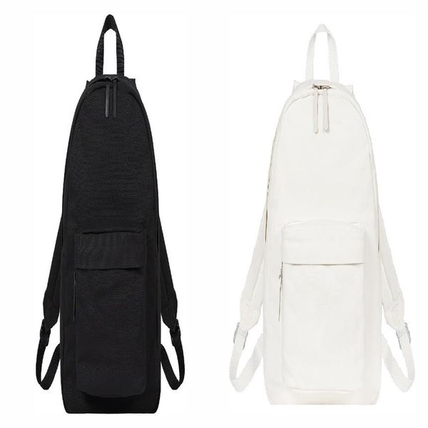 

canvas backpack logo black white color in stock school bag women men children outdoor bags281s