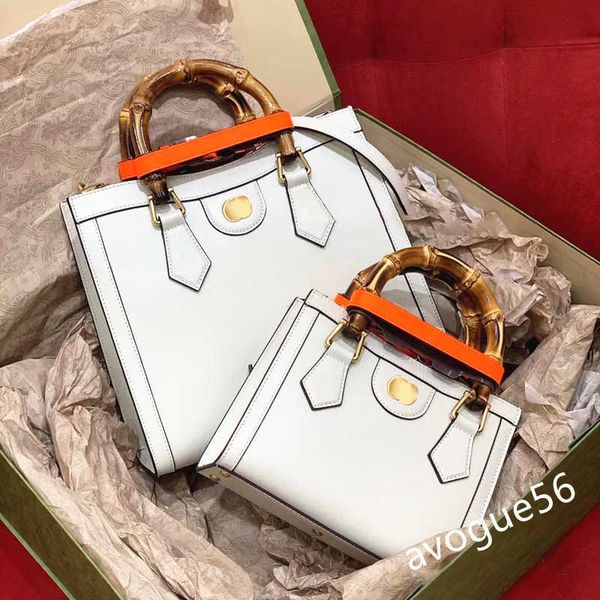 

handle diana bamboo large tote bag luxury women's mens designer wallets genuine leather clutch lady pochette crossbody classic handbag
