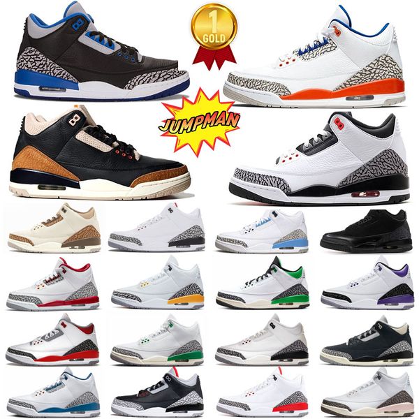 

jumpman 3s mens basketball shoes black cement cardinal red pine green racer blue cool grey georgetown medium royal tinker trainers mens snea
