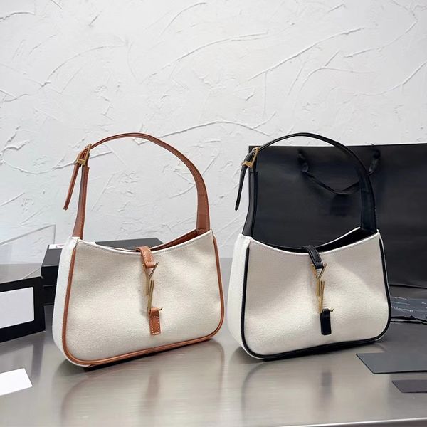 

luxury cleo handbag underarm bag women's handbag crossbody bag shoulder carrying handbag canvas hobo wandering bag designer bag wallet