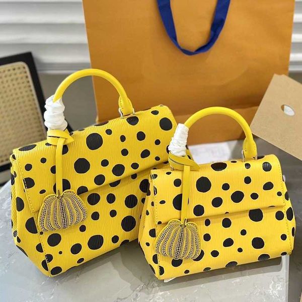 

trendy 2 sizes totes water ripple tote bag women luxury handbag classic polka dot shoulder bag solid color large volume purse