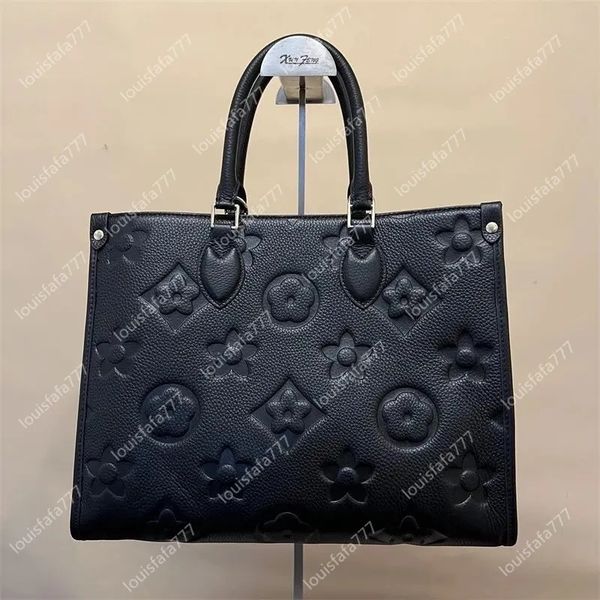 

famous shopping bag crossbody bags onthego handbags tote handbag embossed totes handbag women bags purse crossbody bag m45321