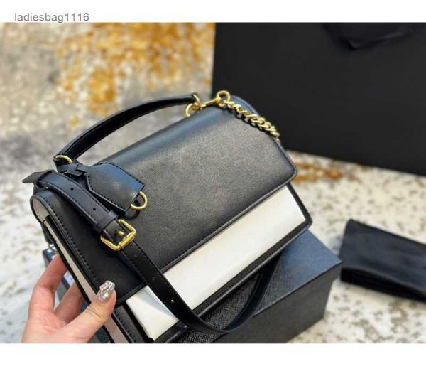 

new 5a designer bag ylsl women bags handbags shoulder bags tote bag calfskin classic diagonal stripes quilted chains double flap medium cros