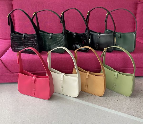 

10a super original quality 2size real leather shoulder bag classic designer cowhide women hobo handbags fashion ladies tote luxurys designer