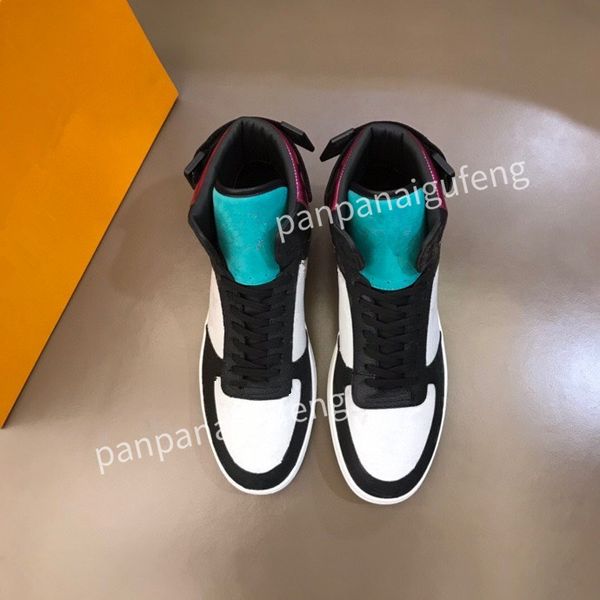 

2023 new luxurys designer casual shoes white black blue red lace up sports shoes, leather rubber soles training shoes flat sports shoes rd22