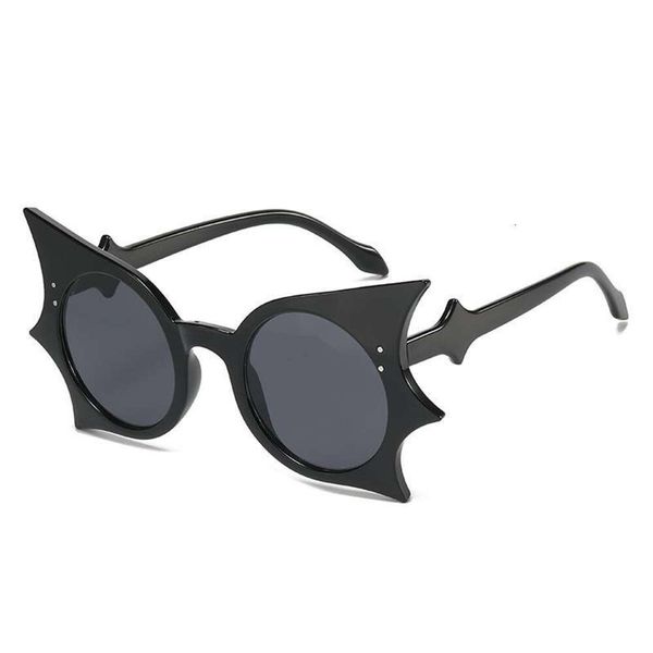 

butterfly sunglasses hip hop bat fashion ins woman, White;black