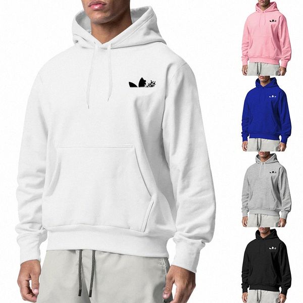 

winter mens womens hoodies sweatshirts pullover soild color hooded casual jumper oversized s-3xl v6rh#, Black