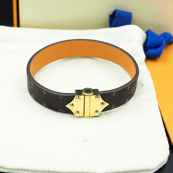 

luxury bracelet designer bracelet for women simple leather bracelets woman 18k gold plated jewelry for womens charm bracelet bangle brand je, Golden;silver