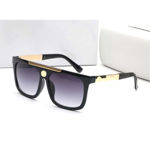 

designer sunglasses mens polarized sun glasses rectangle adumbral fashion classic woman's eyeglasses 4 colors high quality, White;black