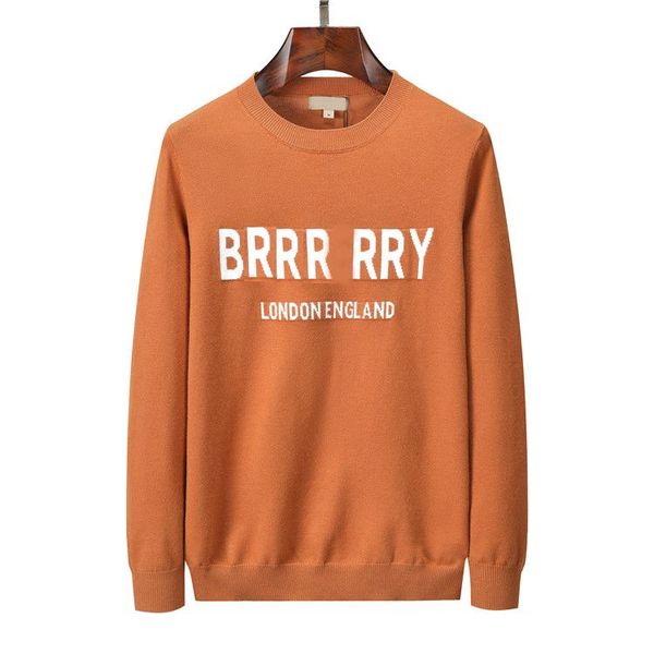 

men women designer sweater letter pullover men hoodie long sleeve sweatshirt embroidered knitwear winter clothing asia size - 3xl, White;black