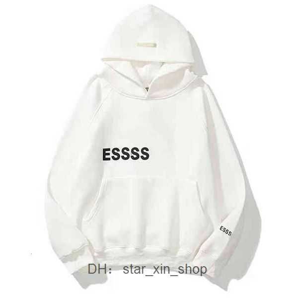 

men's and women hoodies leisure fashion trends designer tracksuit hoodie set casual oversize essentialhoodie pullover essentialclothing, Black