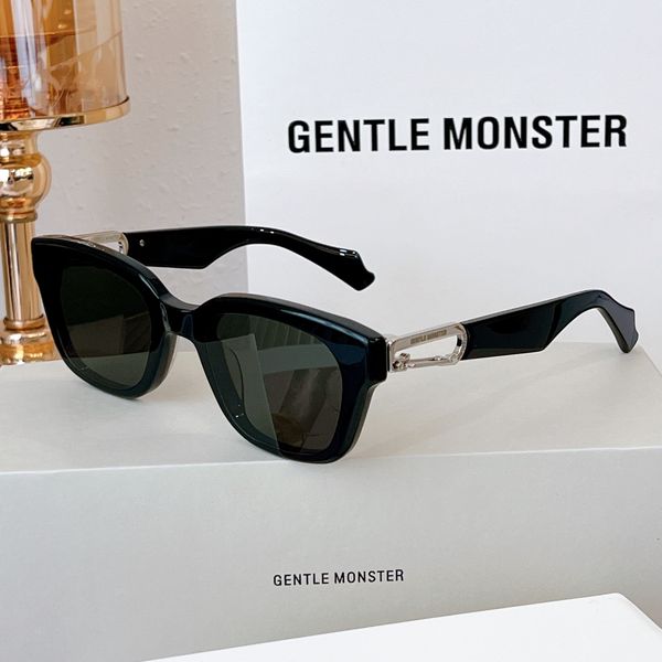 

designer gentle monster sunglasses for men and women, sheet glasses, palette uv resistant fashion sunglasses, White;black