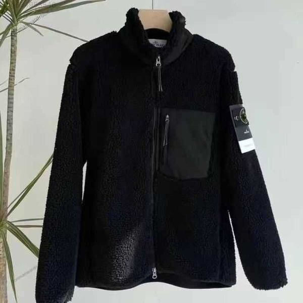 

outerwear designer badges zipper shirt jacket loose style spring autumn mens stonesoxford breathable portable high tn street island clothing, Black;brown